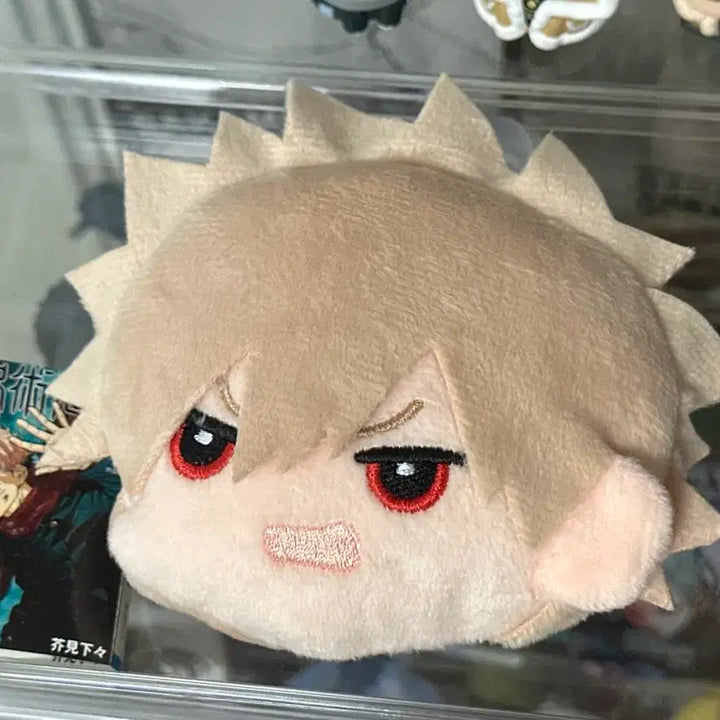 [BUNJANG] My Hero Academia Bakugo Plush Pouch Keychain / [단순전시] 나히아 바쿠고 인형 파우치 키링
