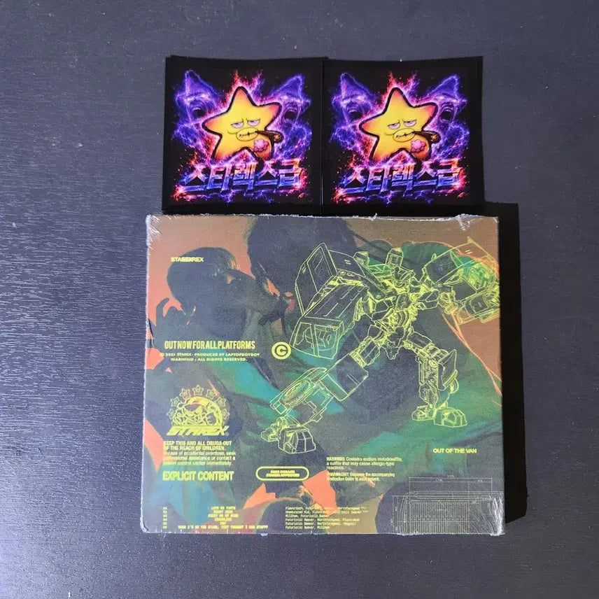 [BUNJANG] Starex Tape Vol. 2 (Sealed) + Starex Stickers / 스타렉스 테이프2 미개봉+스타렉스급 스티커