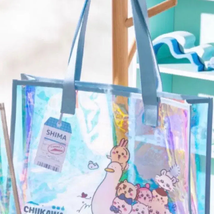 [BUNJANG] Chiikawa Aurora Beach Bag - Mermaid Island Parade Edition / 치이카와 오로라 비치백 인어의섬 퍼레이드제품