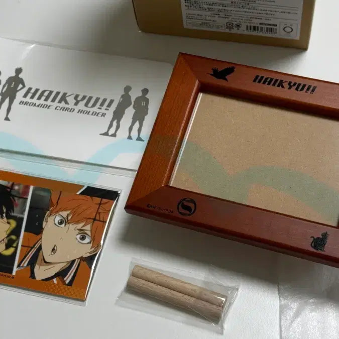 [BUNJANG] Haikyu!! "Breakthrough" Oregol + Bromide + Binder Set (Unsealed) / (개봉) 하이큐 오르골 돌파구 4기 오프닝 브마+바인더 세트