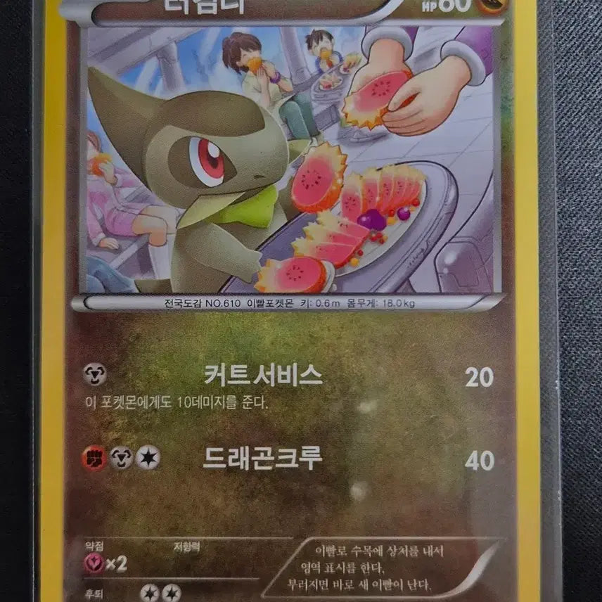 [BUNJANG] Pokemon XY Series Terakion 048/059 Card / XY시리즈 포켓몬카드 터검니 048/059