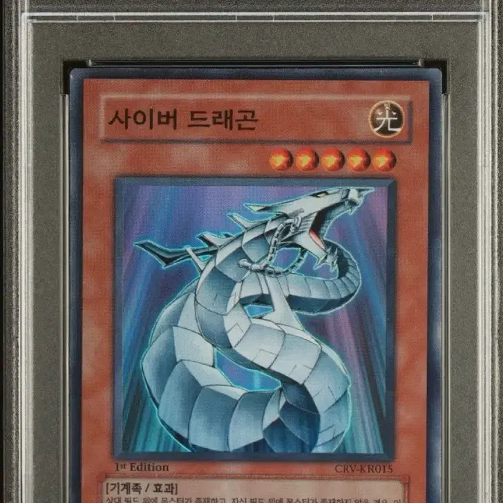[BUNJANG] Yu-Gi-Oh! Cyber Dragon 1st Edition PSA 7 / 유희왕 사이버 드래곤 1st 퍼에 PSA 7점 판매합니다!