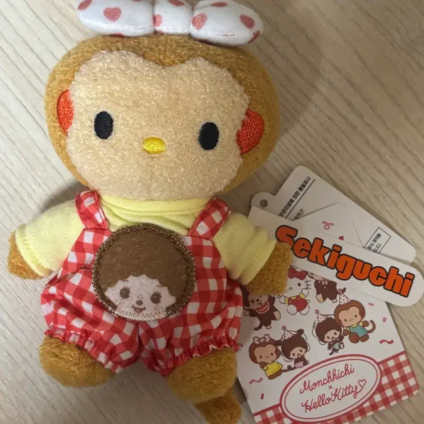[BUNJANG] Monchhichi Hello Kitty Palm Size Tammy / 몬치치 헬로키티 팜사이즈 타미