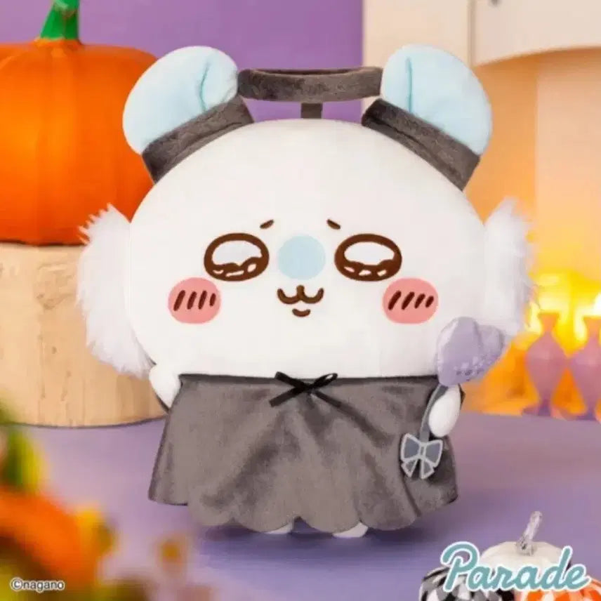 [BUNJANG] Chiikawa Halloween Mascot BIG Angel Momonga Plush Doll / 먼작귀 치이카와 할로윈 마스코트 BIG 천사 모몽가 인형 누이