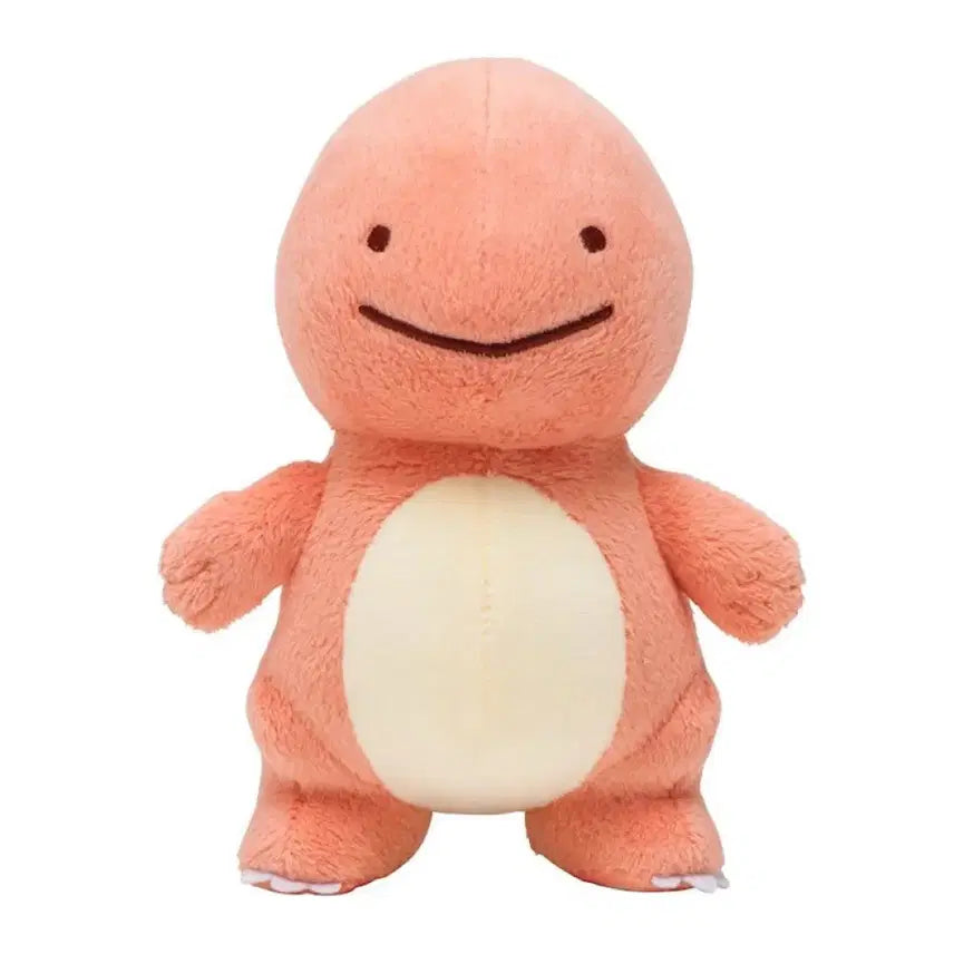 [BUNJANG] Pokemon Center Plush Doll - Metamon Charmander Transformation / 포켓몬센터 봉제인형 변신 메타몽 파이리
