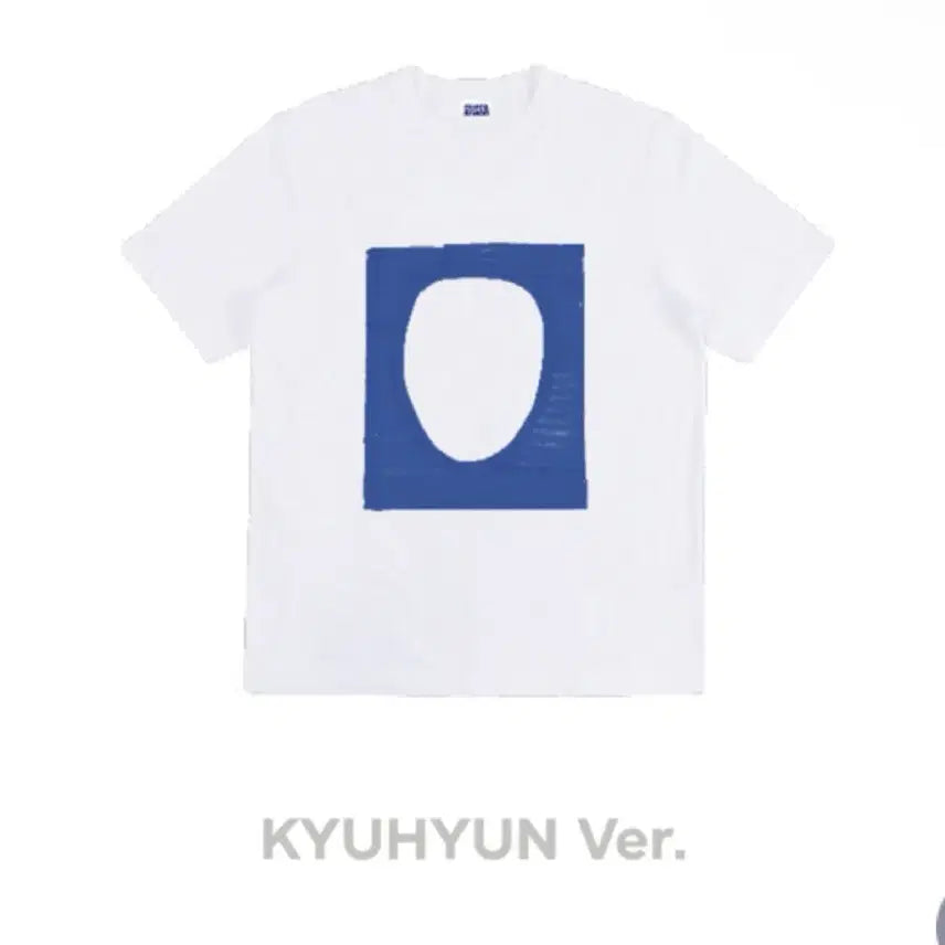 [BUNJANG] Kyuhyun Blue Egg T-Shirt / 규현 청색알 티셔츠 양도