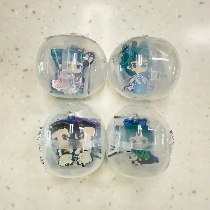 [BUNJANG] Kusuriya no Hitorigoto Depo Rubber Strap Set / 약사의 혼잣말 데포 러버 스트랩 고무키링 가챠