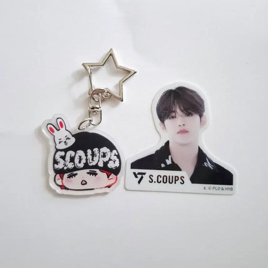[BUNJANG] SEVENTEEN S.COUPS Keyring Set / 세븐틴 에스쿱스  키링세트
