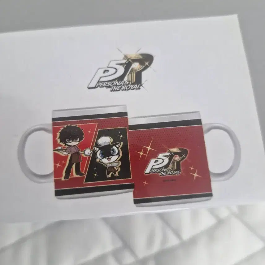 [BUNJANG] Persona Aniplex Collaboration Cafe Mug Cup / 페르소나 애니플러스 콜라보카페 머그컵 양도