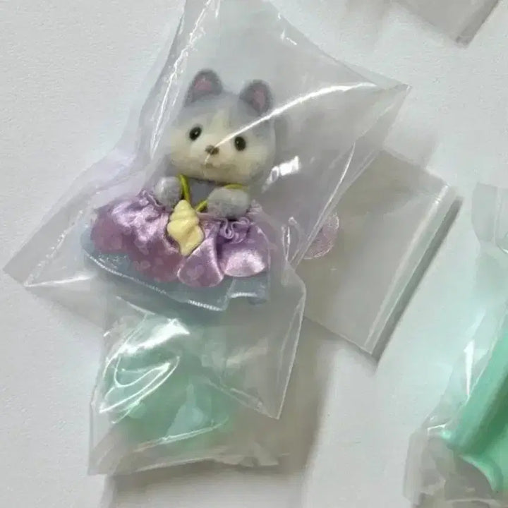 [BUNJANG] Sylvanian Families Mermaid Lottery Mermaid Husky Plush / 실바니안 머메이드 쿠지 인어 허스키