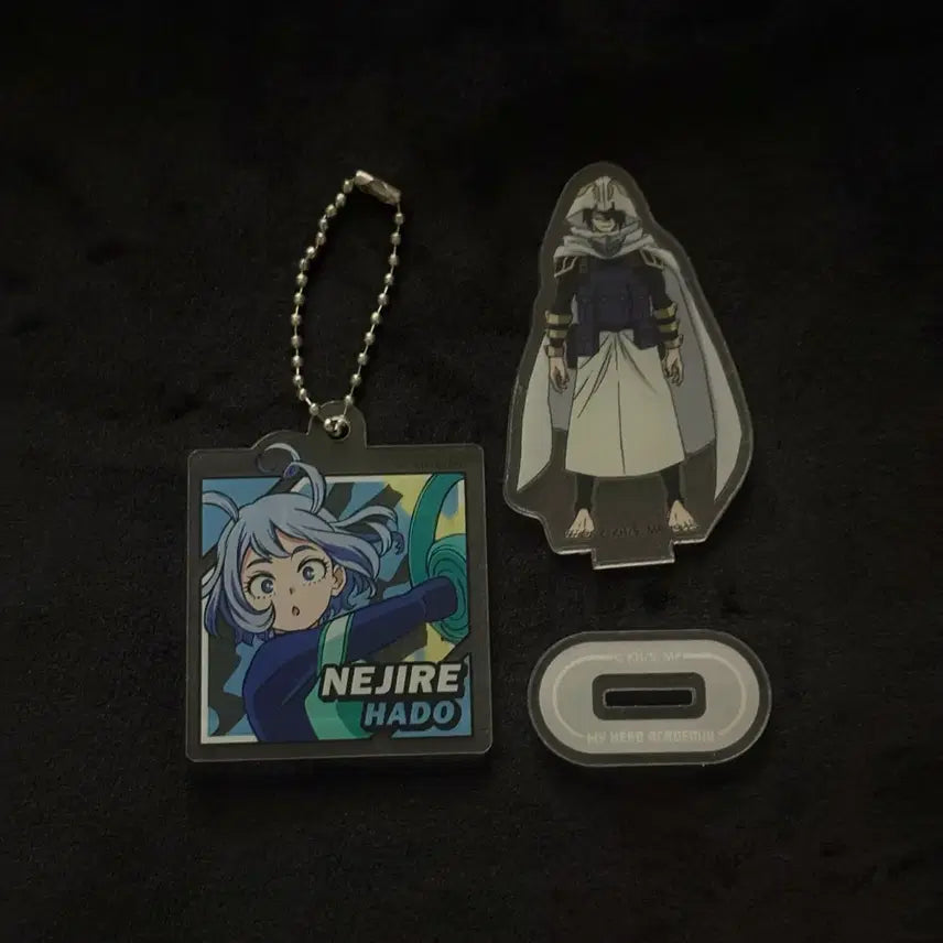 [BUNJANG] My Hero Academia Mini Acrylic Stand &amp; Keychain Bundle Set / 일괄ㅣ나의 히어로 아카데미아 미니 아크릴 스탠드,키링