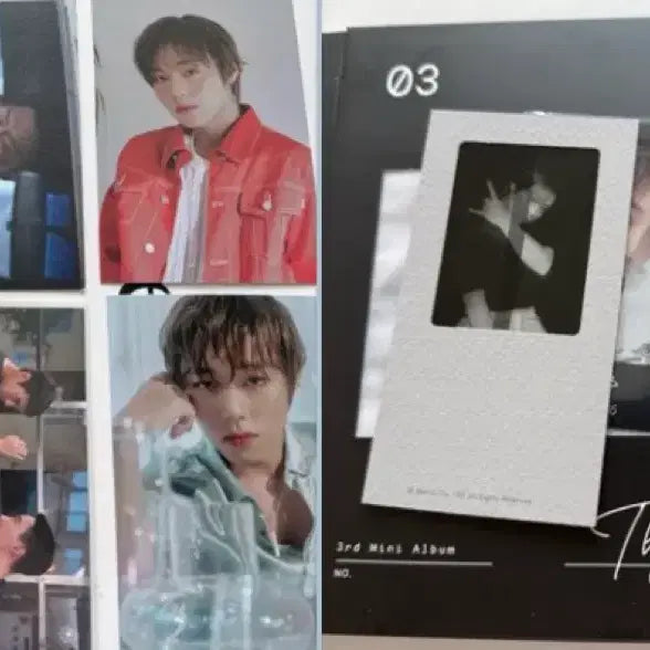 [BUNJANG] Park Jihoon 3rd Mini Album Noir Ver. Bundle Set w/ Official Postcards / 일괄) 박지훈 3집 미니앨범 Noir VER + 공굿엽서