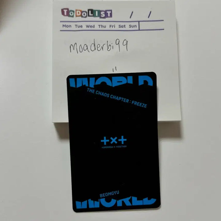 [BUNJANG] TXT Beomgyu Photocard / 투바투 TXT 범규 포카