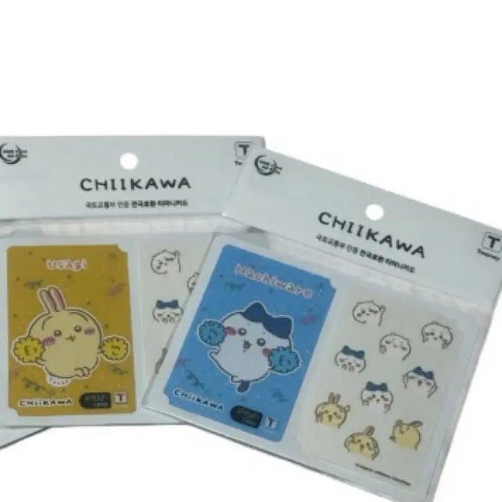 [BUNJANG] Chiikawa Hachware T-Money Transportation Card / 치이카와 먼작귀 티머니 교통카드 하치와레