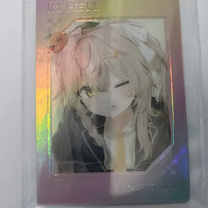[BUNJANG] Hades Special Ddinggyul Photocard (Film Removed) / 하데스 스페셜 띵귤 포토카드 판매합니다 (필름지 제거)