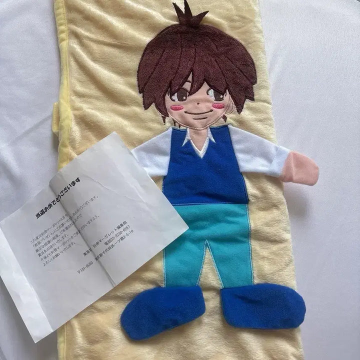[BUNJANG] Kimi ni Todoke Kazehaya Blanket - Vintage Official Merchandise / 너에게 닿기를 카제하야 담요 고전 공식굿즈 고전문구