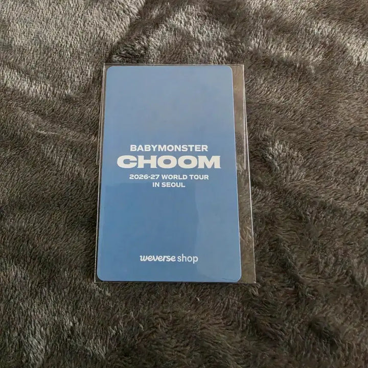 [BUNJANG] Babymonster Choom Tour Album Lucky Draw Photocard (Bemon) / choom 투어 앨범 픽업 특전 포카 베몬 babymonster