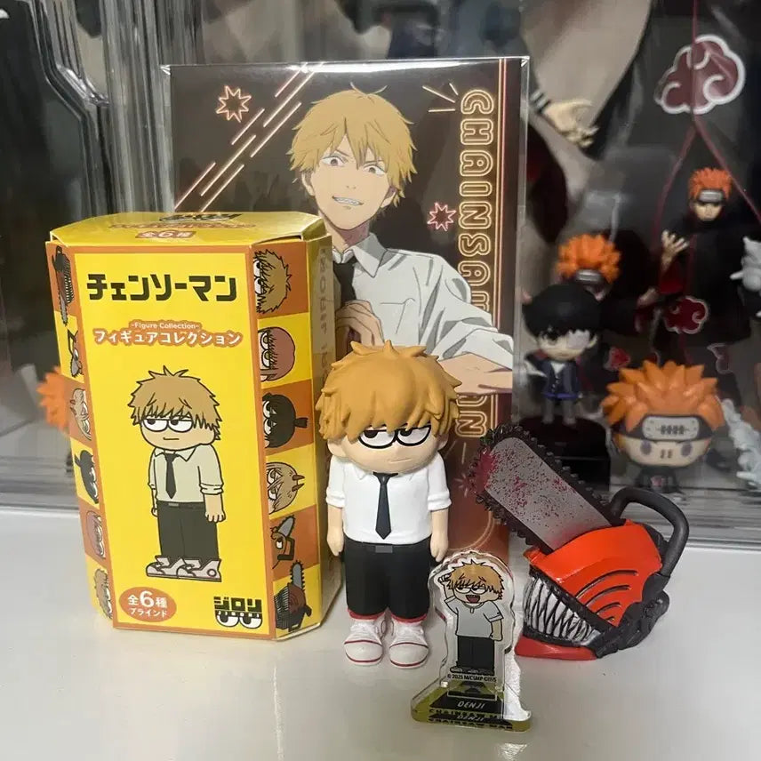 [BUNJANG] Chainsaw Man Denji Jiroli Figure &amp; Merchandise Bundle / 체인소맨 덴지 지로리피규어 및 굿즈일괄