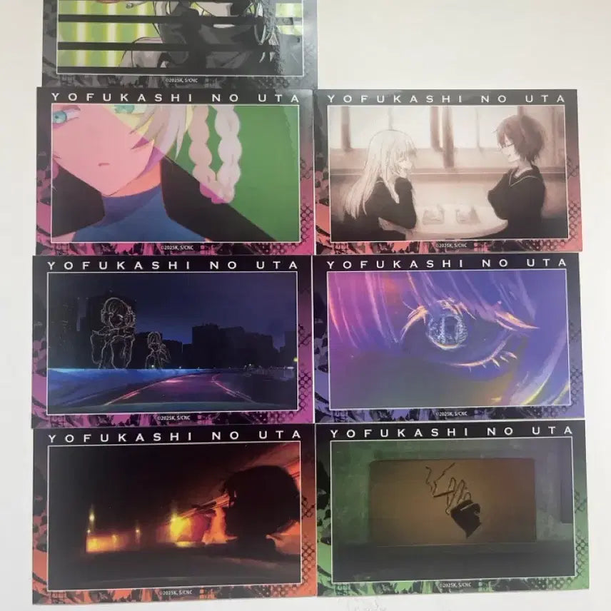 [BUNJANG] Nightbound Song Sticker Bundle Set / 철야의 노래 스티커 일괄