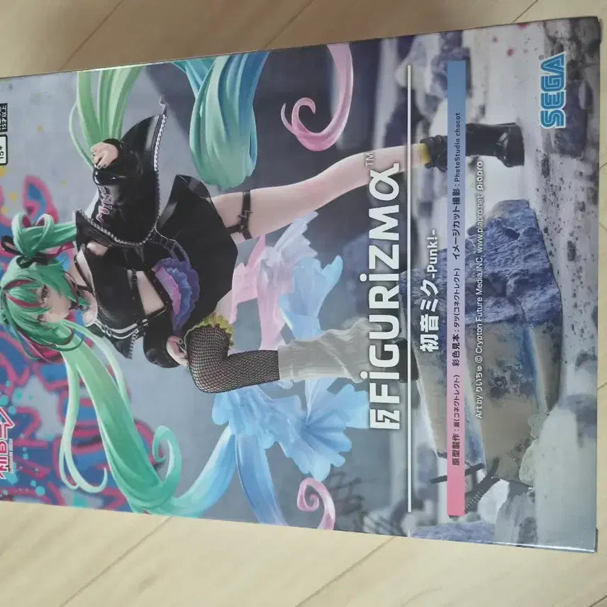 [BUNJANG] Hatsune Miku Punk Figurizm Alpha Figure / 하츠네 미쿠 펑크 피규어리즘 알파