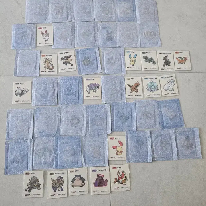 [BUNJANG] Pokemon 30th Anniversary Stickers Individual Sale / 포켓몬 30주년 띠부씰 개별 판매 해요