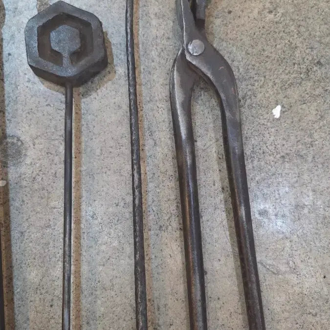 [BUNJANG] Vintage Blacksmith Tools Set (6 Pieces) / 빈티지 옛날 공구 6점