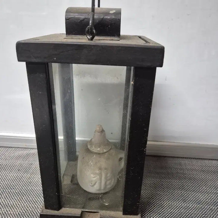 [BUNJANG] Vintage Portable Lantern with Handle / 바람막이호롱불