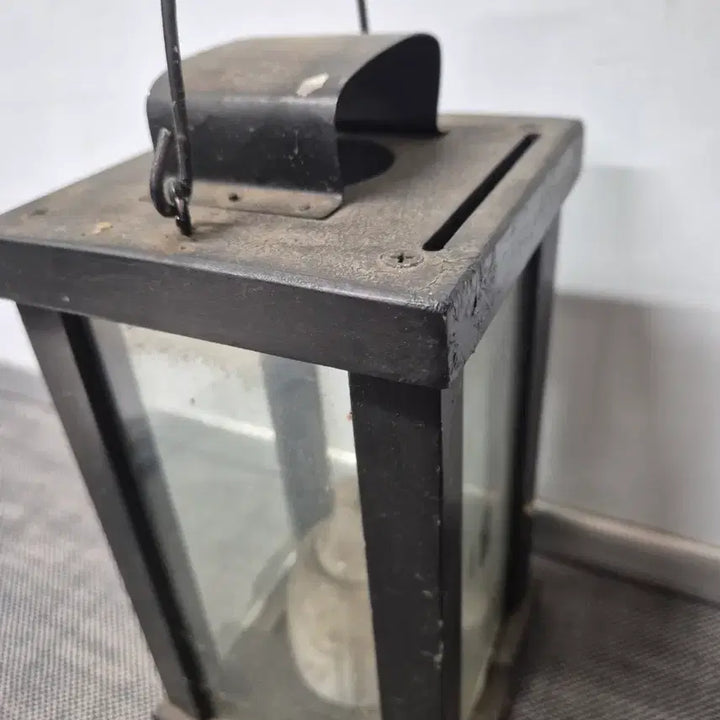 [BUNJANG] Vintage Portable Lantern with Handle / 바람막이호롱불