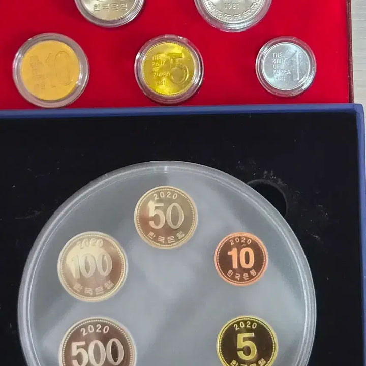 [BUNJANG] 70th Anniversary Coin Set &amp; 1981 5-Coin Set / *70주년기념주화세트와 1981년 5종주화세트