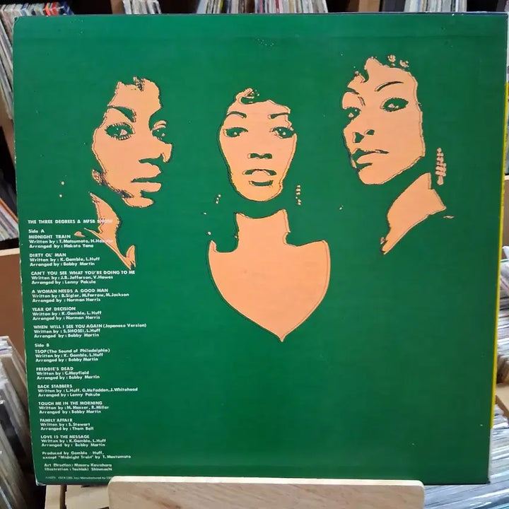 [BUNJANG] The Three Degrees &amp; MFSB Show LP / THE THREE DEGREES LP