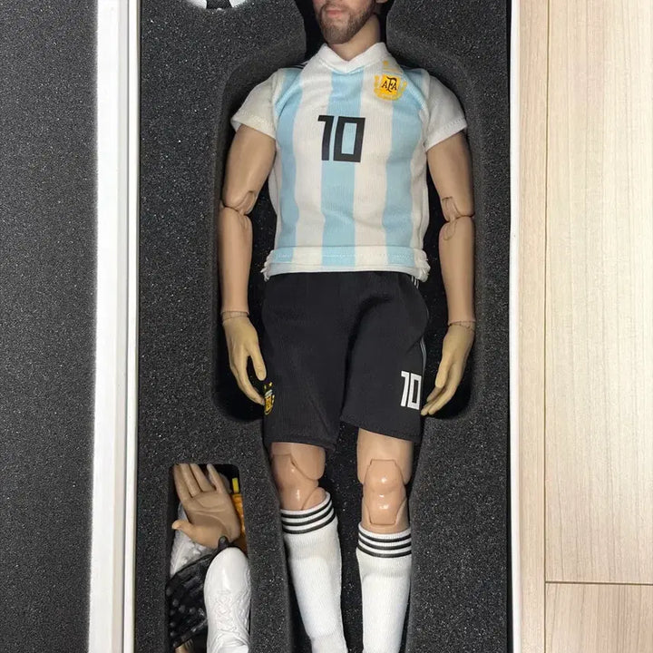 [BUNJANG] Lionel Messi Argentina Jersey Action Figure with Accessories / 메시 피규어