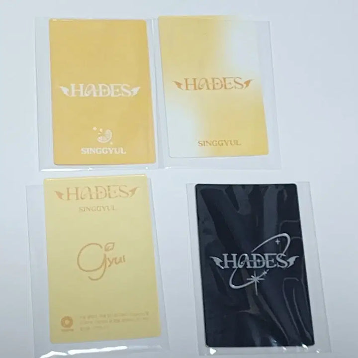 [BUNJANG] Hades Thingyu Photocard (Film Removed) / 하데스 띵귤 포토카드 판매합니다 (필름지 제거)