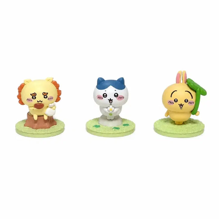 [BUNJANG] Bandai Chiikawa Vignette Friends 2 Gacha Figure Set (3 Types) / 반다이 치이카와 비넷 프렌즈2 피규어 가챠 3종세트