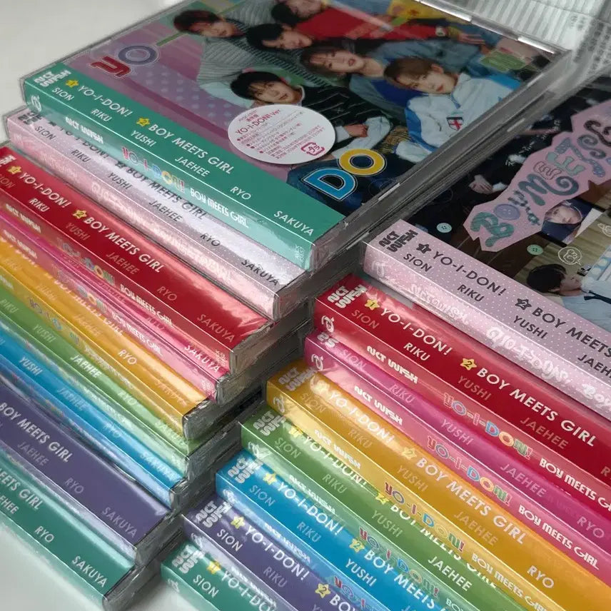 [BUNJANG] NCT WISH YOSHI DONG 8-Member Set Japanese Album Sealed / 엔시티위시 요이동 8종세트 일앨 일본앨범 미개봉 시리얼 보밋걸 요이돈 앨범 위시