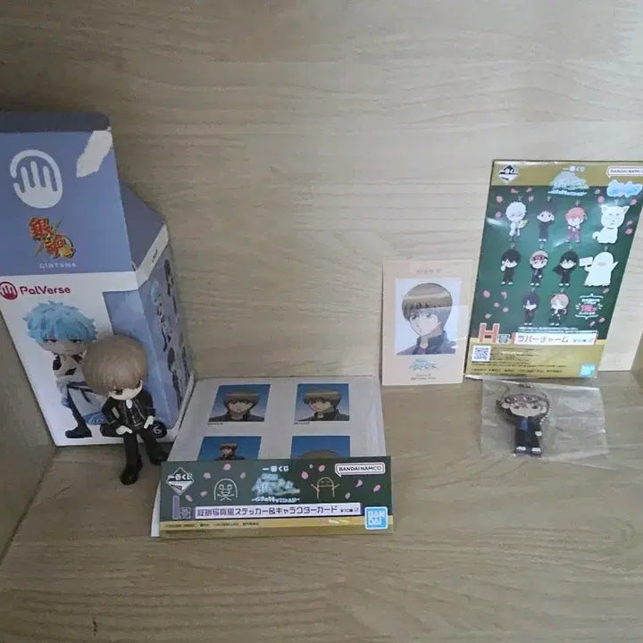 [BUNJANG] Gintama Okita Sougo Ichiban Kuji Figure Bundle Set with Proof Photos and Keychain / 일괄 은혼 오키타 소고 팔버스 피규어+ I상 증명사진+H상 키링 제일복권 이치방쿠지 삼젯