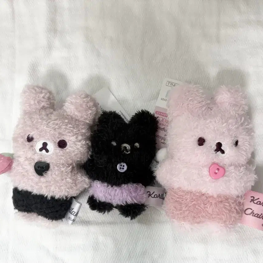 [BUNJANG] Rilakkuma Korilakkuma Devil/Angel Usagi Doll Keyring Bundle Set / 가격고정,무배) 코리락쿠마 악마/천사 우사기 인형키링 일괄