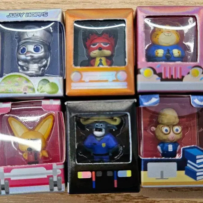 [BUNJANG] Zootopia Rice Grain Figure / 주토피아 쌀알피규어