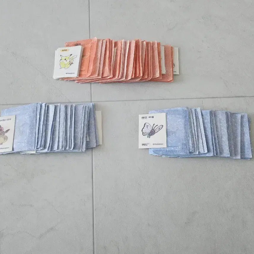 [BUNJANG] Pokemon Artwork &amp; 30th Anniversary Stickers / 포켓몬 아트워크 띠부씰, 30주년 띠부씰 모두 다 1장당 무조건 2,200원