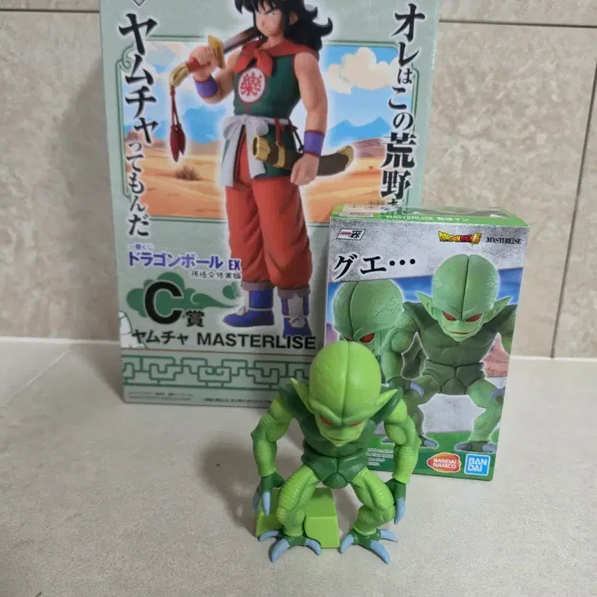 [BUNJANG] Dragon Ball Ichiban Kuji Yamcha &amp; Saibaman Figure / 드래곤볼 제일복권 야무치&amp; 재배맨 피규어
