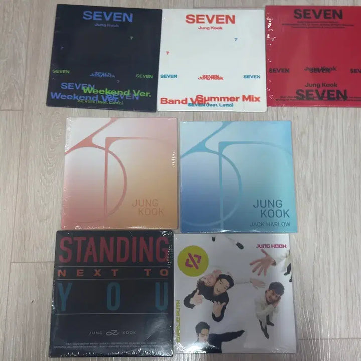 [BUNJANG] BTS Jungkook Solo US Single CD Bundle Set / 일괄급처) 방탄소년단 BTS 정국 솔로 미국 싱글 CD
