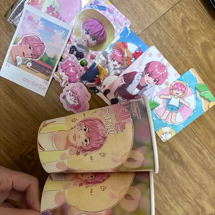 [BUNJANG] PLAVE Bambi Birthday Cafe Goods Bundle Set / 플레이브 밤비 생일카페 굿즈 (봉구네는 처음이지)