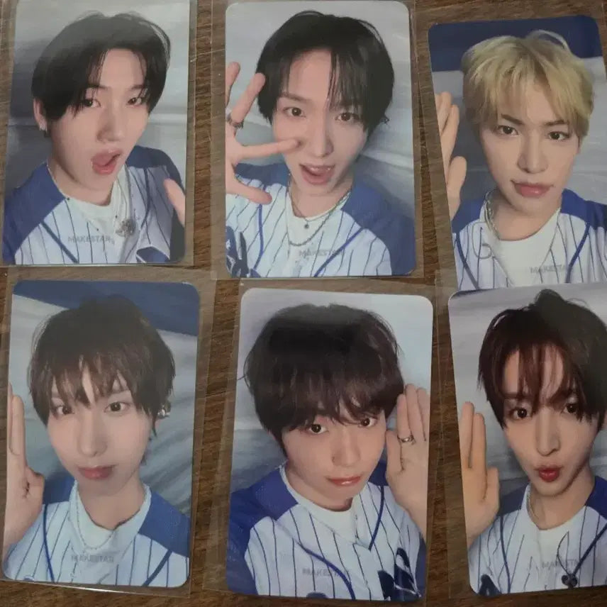 [BUNJANG] Kickflip Makestar Photocard 6-Piece Set / 킥플립 메이크스타 까꿍포카 6장 세트