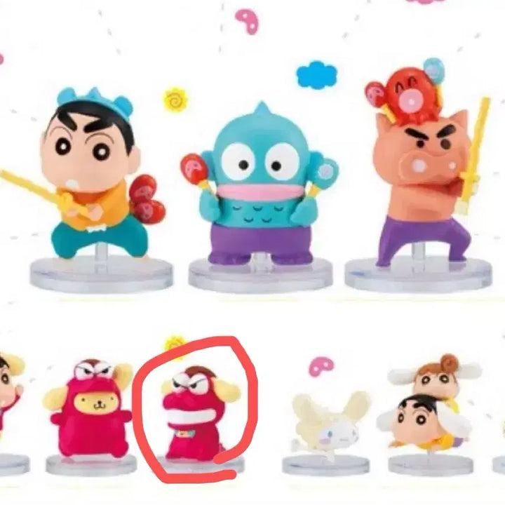 [BUNJANG] Crayon Shin-chan Sanrio Characters Wanuyama Plush / [새상품] 짱구는 못말려 산리오 캐릭터즈 (와니야마)