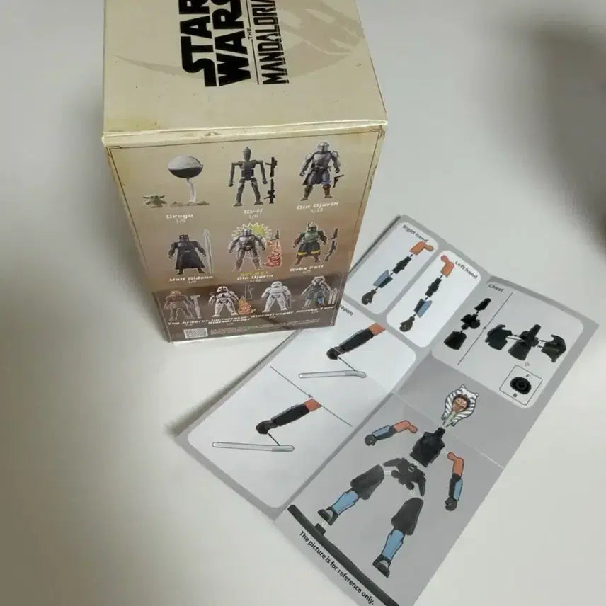 [BUNJANG] Blocky Star Wars Mandalorian Ahsoka GV01 (Box Opened) / 블로키 스타워즈 만달로리안 GV01 아소카 타노(박스만 개봉)