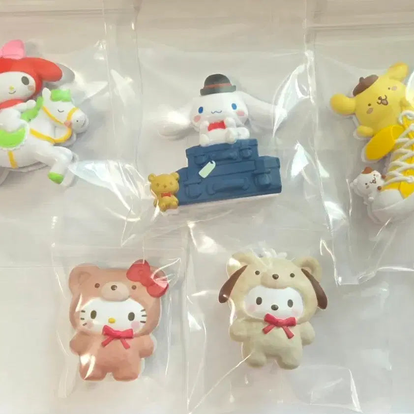 [BUNJANG] Sanrio Claws Gacha Bundle Set / 산리오 집게 가챠 일괄