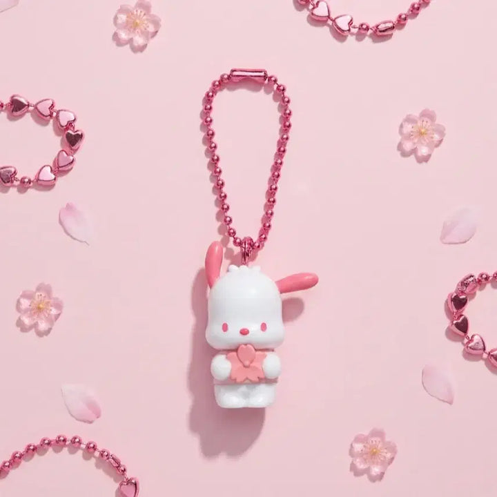 [BUNJANG] Pochacco Cherry Blossom Figure / 포차코 벚꽃 피규어