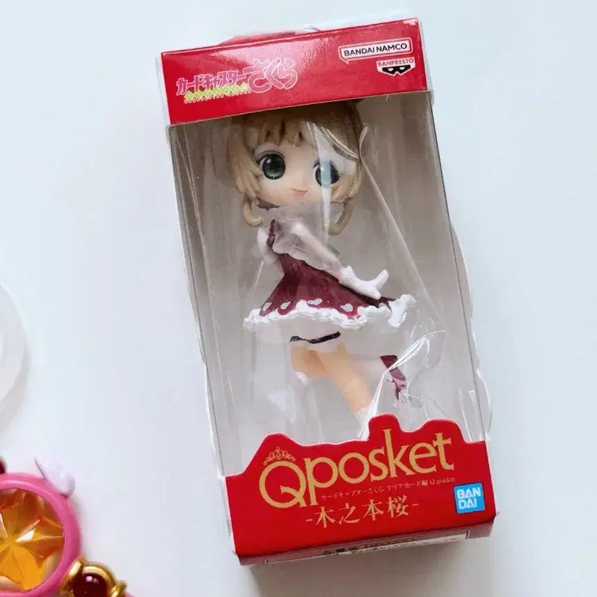 [BUNJANG] Cardcaptor Sakura Gashapon Bundle Set - Wand (Star Wand) + Q Posket Miniature Figures / 카드캡터체리사쿠라 가챠 일괄 - 마법봉 (별봉) + Q POSKET 큐포스케 미니어처 피규어