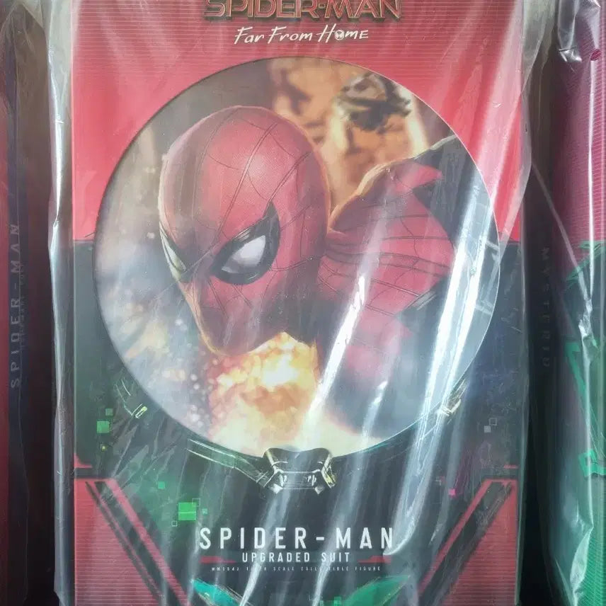 [BUNJANG] Hot Toys Spider-Man: Far From Home 3 Figure Bundle Set (Homemade/Upgraded/Mysterio) Sealed / [일괄] 핫토이 스파이더맨 파프롬홈 3종 세트 미개봉 (홈메이드/업그레이드/미스테리오)
