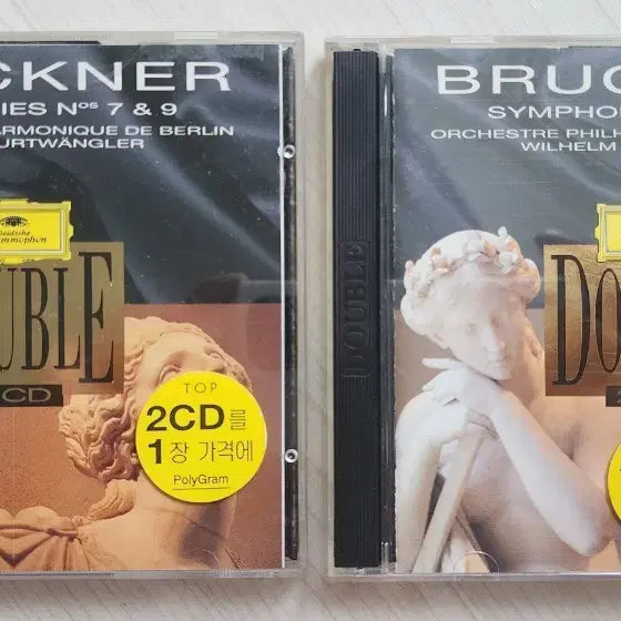 [BUNJANG] Bruckner Symphony No. 7 &amp; 9 / No. 4 &amp; 8 Double Album / [4 CD] 브루크너 교향곡 7번 &amp; 9번 / 4번 &amp; 8번 더블 앨범