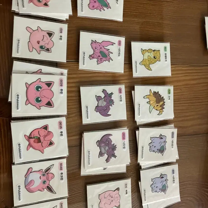 [BUNJANG] Pokemon Stickers - Various Types Available / 포켓몬 띠부씰 종류 많아요!